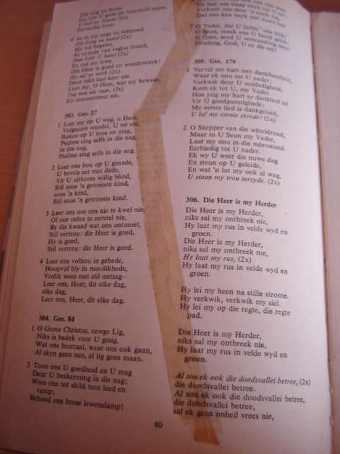 Nuwe FAK Sangbundel Woorde Uitgawe