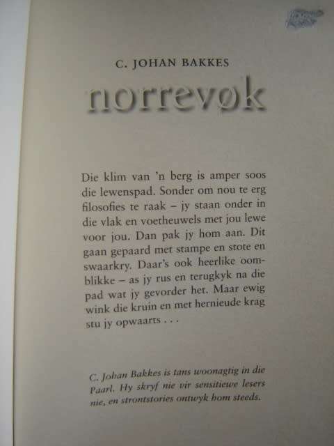 C Johan Bakkes Norrevok