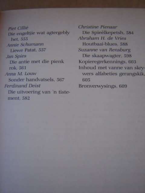 Vertellers 2 Die Tweede Groot Verhaalboek Saamgestel deur Merwe Scholtz