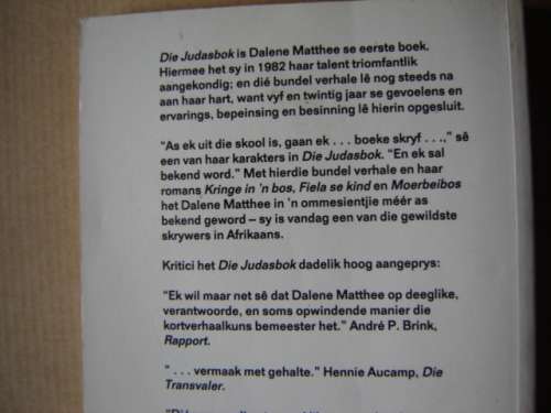 Dalene Matthee Die Judasbok