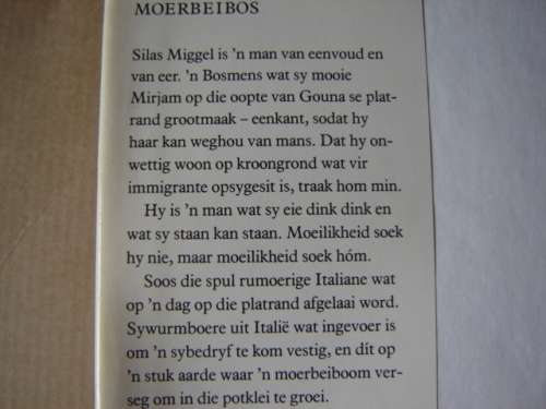 Dalene Matthee Moerbeibos