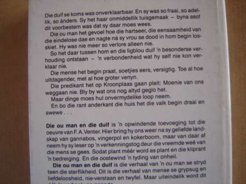 FA Venter Die ou man en die duif