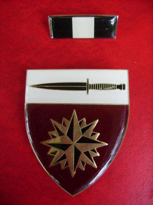 SOUTYH AFRICAN-RECCE-RESIN SHOULDER FLASH & BALKY-Crazy Wednesday Auction-R1.00 Start