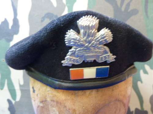 2B)2 SPECIAL SERVICE BATALLION BERET WITH BADGE & BALKY-LOW START!