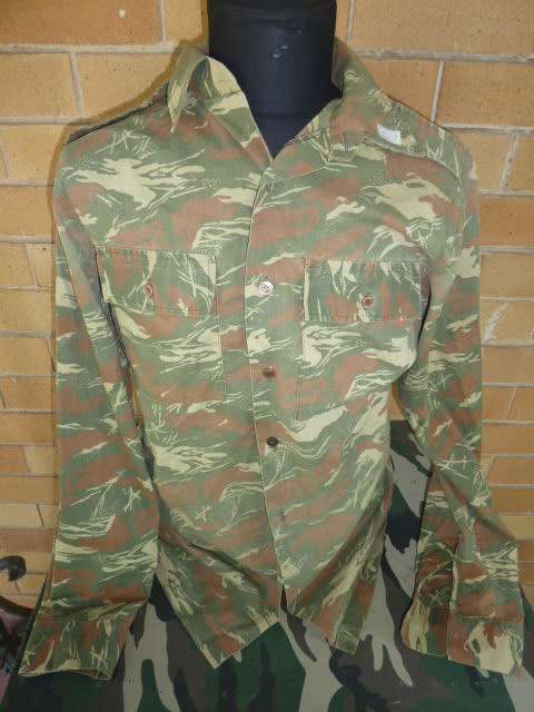 A SCARCE-KOEVOET-(SWAPOL)-LONG SLEEVE CAMO  SHIRT-GOOD CONDITION-LOW START!