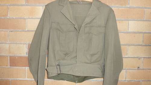 5) AN ORIGINAL COMBAT BUNNY JACKET-1972-SMALL-GOOD CONDITION-LOW START!