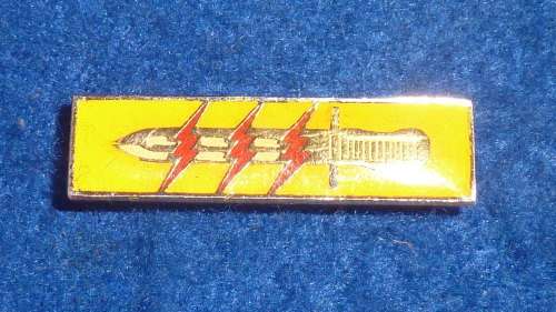 2) AN ORIGINAL-61 MECHANISED-PARTICIPATION BADGE-WHITE HANDLE VARIATION-LOW START!