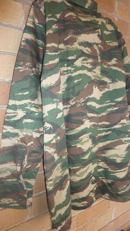 7) A BOPTHUTSWANA 1992 CAMO SHIRT-LONG SLEEVE-AS NEW-SPECICO-SIZE-112-LOW START!
