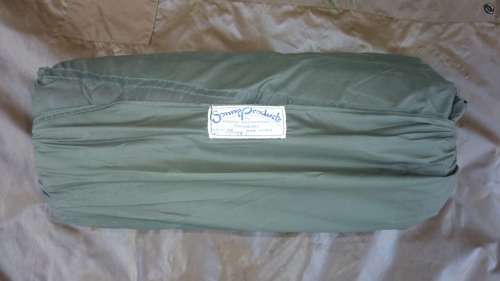 1) A RHODESIAN ISSUE SLEEPING BAG-MANUFATURED BY SONNY PRODUCTS-GOOD CONDITION-LOW START!