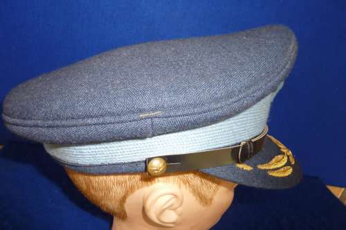 1)SAAF-SENIOR OFFICERS PEAK CAP-1960S-COLONEL OR BRIGADIER-GOOD CONDITION-AS NEW-LOW START!