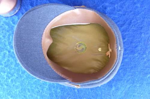 1)SAAF-SENIOR OFFICERS PEAK CAP-1960S-COLONEL OR BRIGADIER-GOOD CONDITION-AS NEW-LOW START!