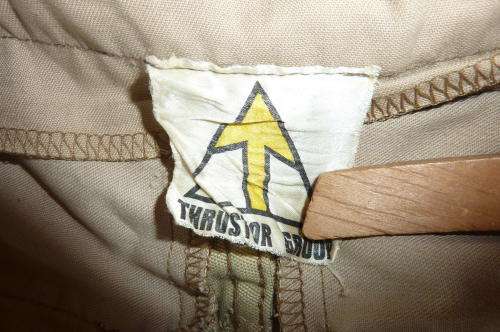 SWAPOL-BATTLEWORN SHORTS-HAS FIELD REPAIR-WAIST-RULER 38CM LOW START