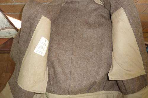 3) SOUTH AFRICAN  WOOL -COMBAT/ BUNNY JACKET-1962-GOOD CONDITION-LOW START!