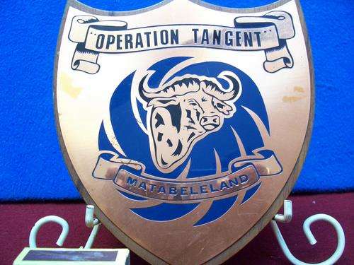 RHODESIAN BUSH WAR"OPERATION TANGENT'-WALL PLAQUE.