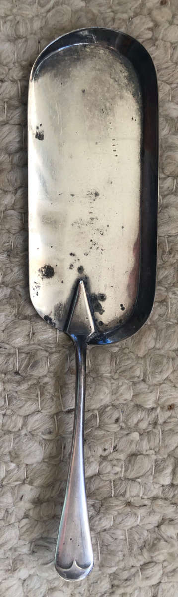 CRUMB TRAY SILVER PLATED