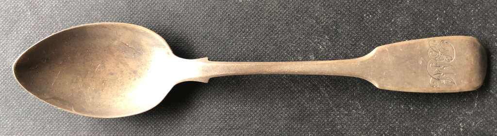 SILVER TEASPOON WILLIAM lV HALLMARKED 1833