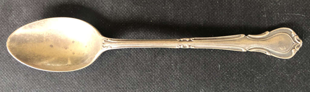 SILVER TEASPOON HALLMARKED 1909