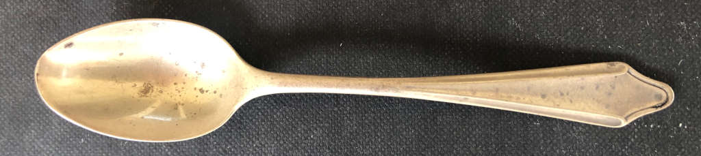 SILVER TEASPOON HALLMARKED 1928