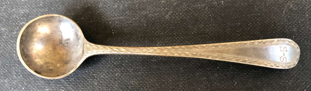 SILVER SAUCE LADLE GEORGE lll HALLMARKED 1789