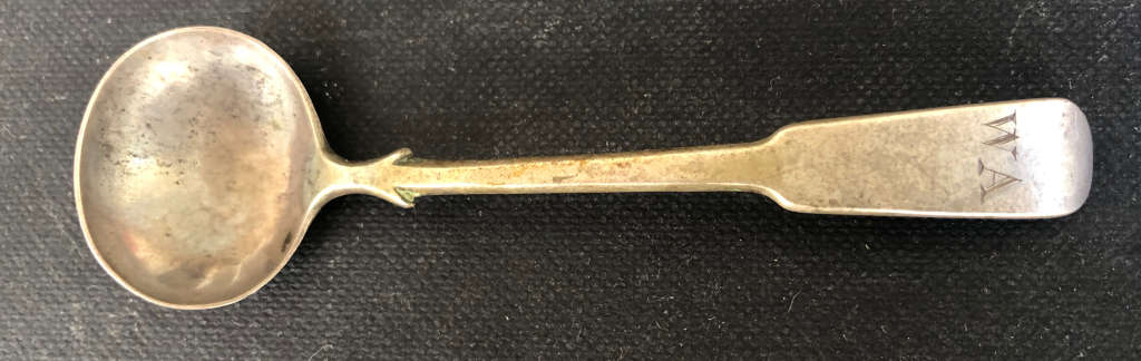 SILVER SAUCE LADLE HALLMARKED GEORGE III 1817
