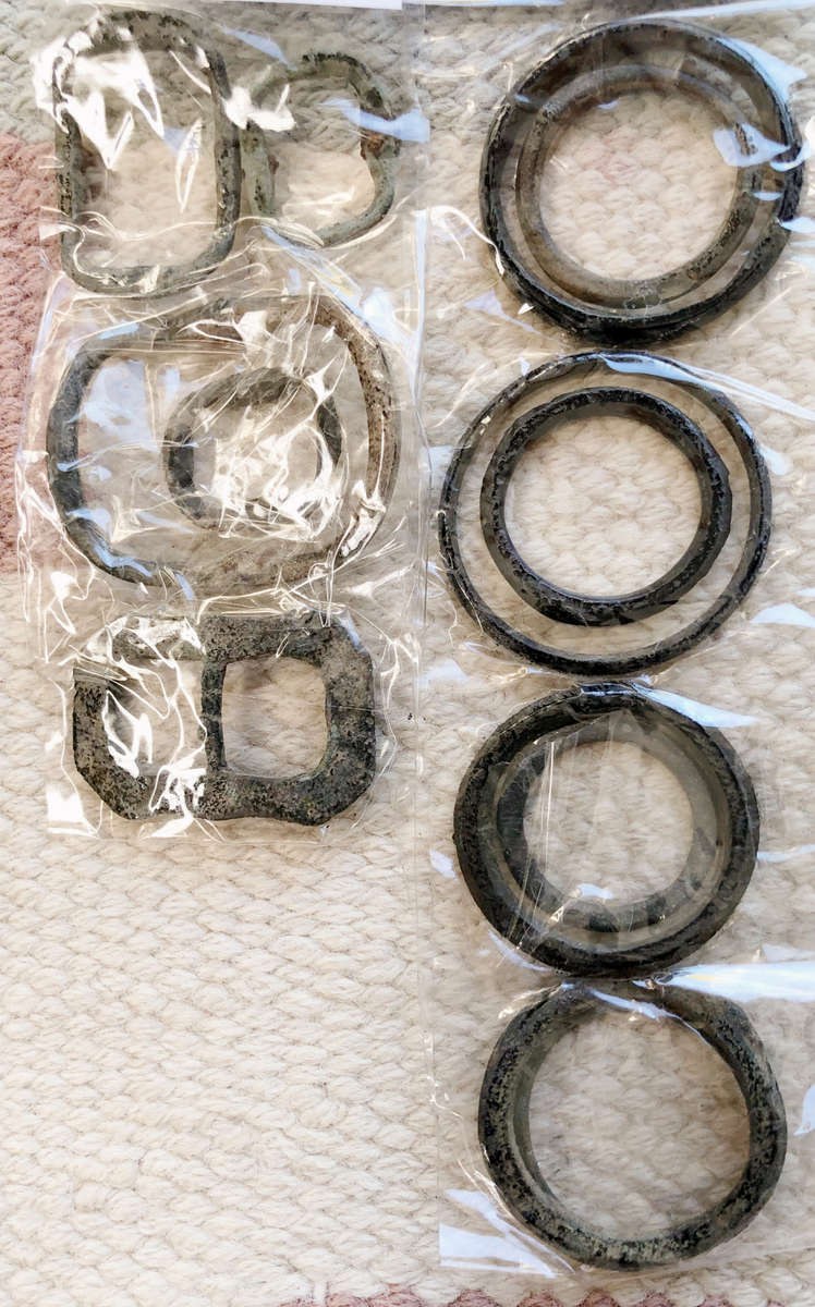 ROMAN TERRET RINGS AND BUCKLES