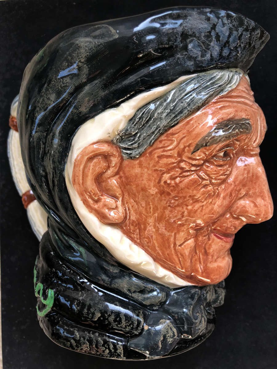ROYAL DOULTON TOOTHLESS GRANNY LARGE CHARACTER JUG