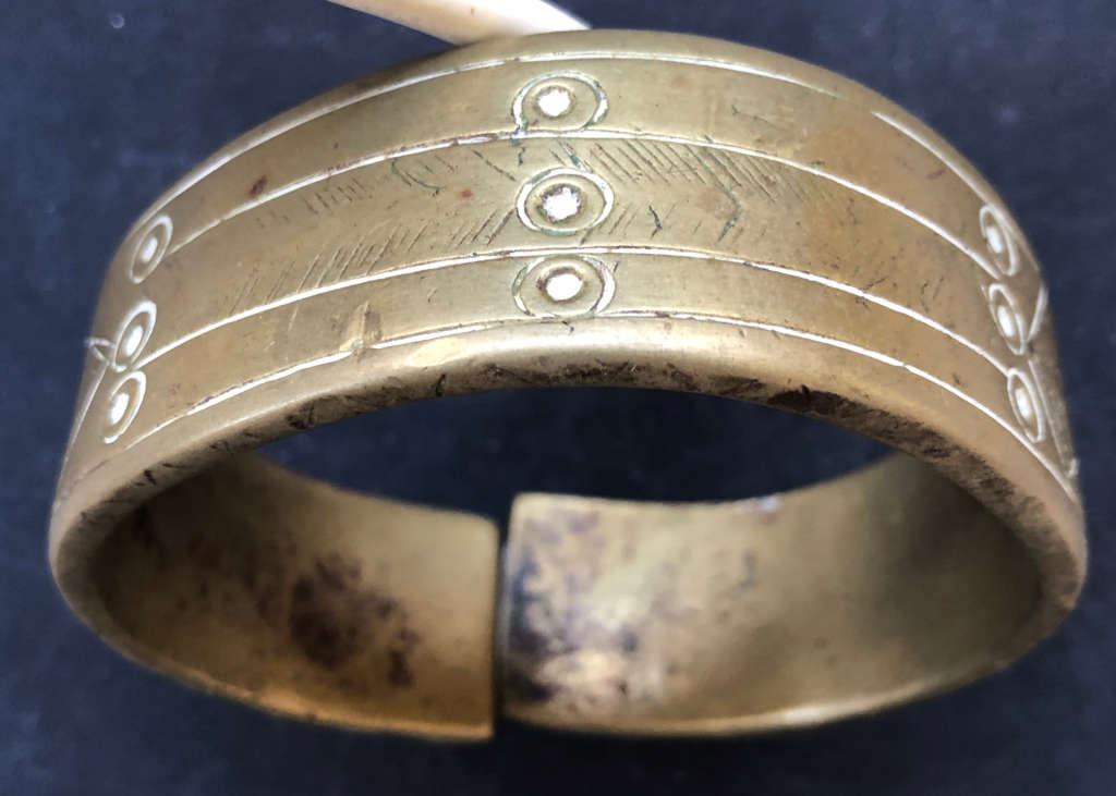 BRASS BRACELET HEAVY SLAVE