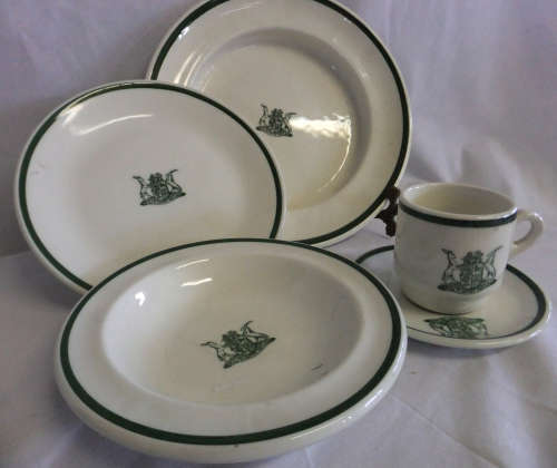 South African Railways porcelain