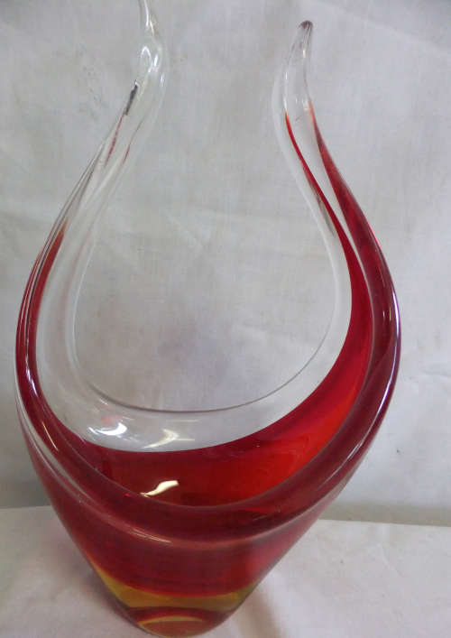 Murano glass vase