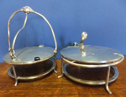 S.A.R Silver A1 Plated Jam Holders I