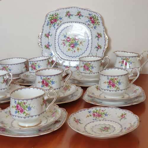 Royal Albert Petit Point Tea Set