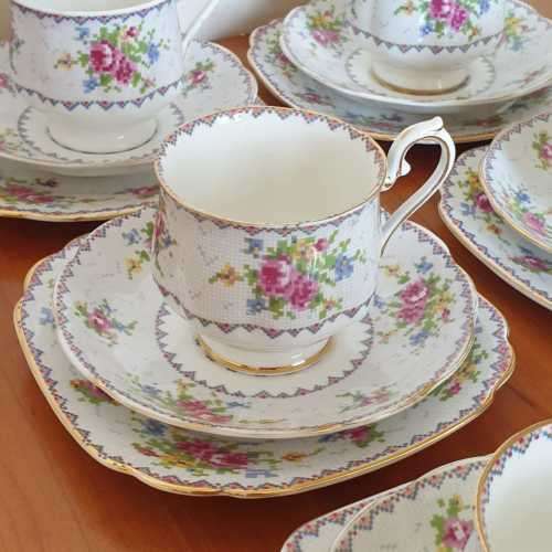 Royal Albert Petit Point Tea Set