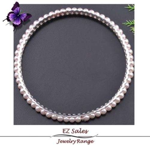 Glass Pearl Bangle