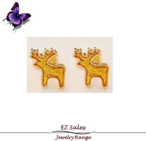 Christmas Reindeer Studs