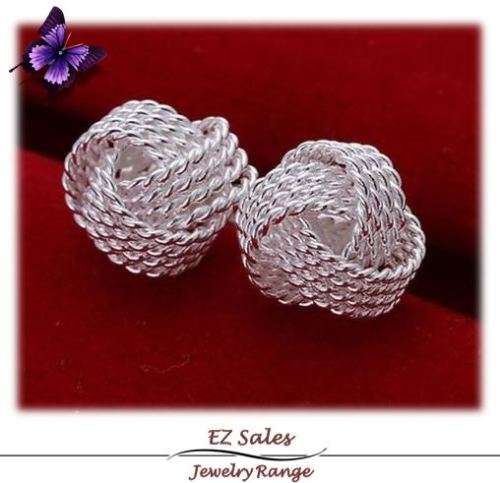 Knotted Earring Studs