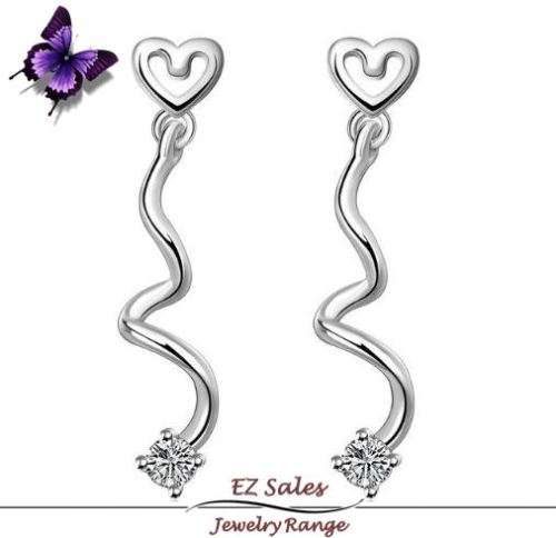 Heart Spiral Earring