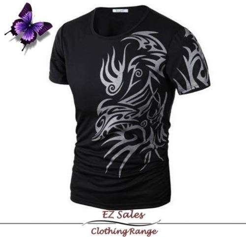 Tribal Tattoo T-Shirt - Large