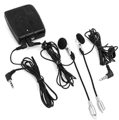 Motorcycle Helmet-to-Helmet Intercom Set