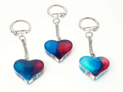 Candy Heart Key chain