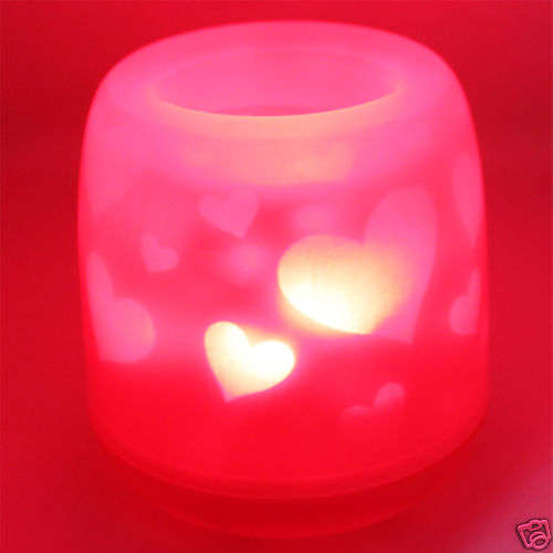LED electronic flameless lights projection Candle Red - CLEARANCE!!!