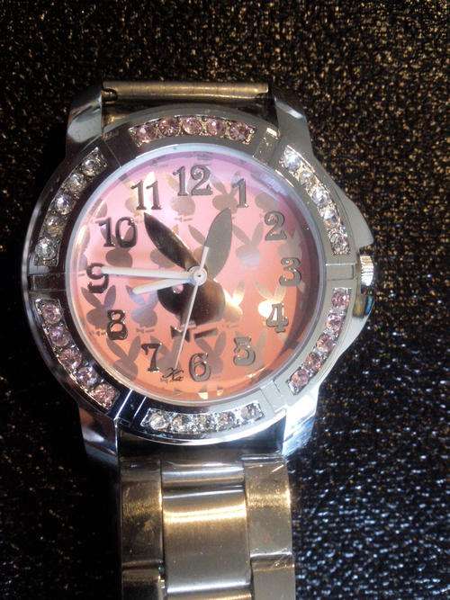 New Bunny Stainless Steel Wrist Watch Pink