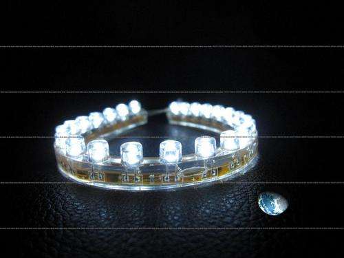 White Flexible Grill Light - 24 LED 12V