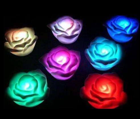 Changing Color Rose lights