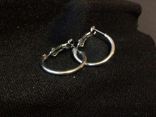 Silver Hoop Earrings
