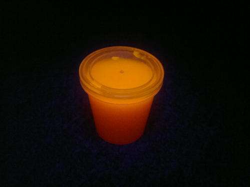 Concentrated Fluorescent Blacklight Liquid - Orange 30ml