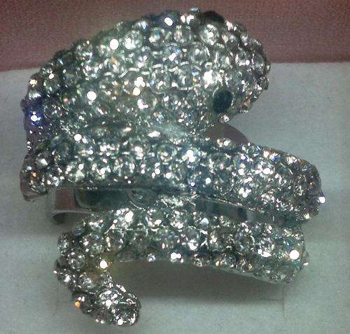 Crystal Snake Rings - Clear