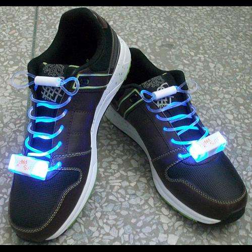 LED Light Up Shoelaces - Blue
