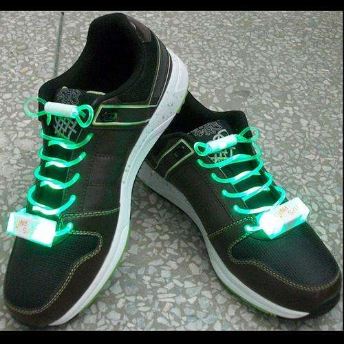 LED Light Up Shoelaces - Green