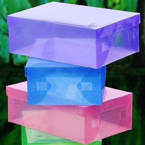 Plastic Shoe Box