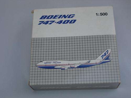 Schabak Airplane Scale 1/500 - Boeing 747-400 Boeing Airlines